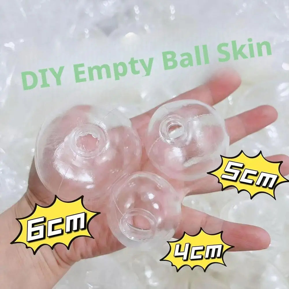 DIY Empty Ball Skin Handmade Ball DIY Handmade Decompression Slow Rebound Toy Stress Relieve Toy For Adult