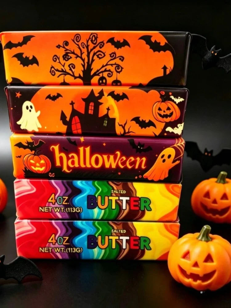 Halloween Special Edition Squishy Soap Anti-Stress Toy Simulated Butter Stress-Relieving Fidget Squishy Ball Relaxing Gift Party
