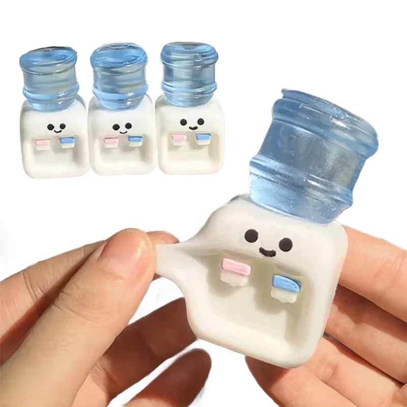 100+ Pieces Assorted Squishy Figures Blind Box Surprise Toy Slow Rising Soft Fidget Toys Featuring Moai Head Panda Rabbit Stress