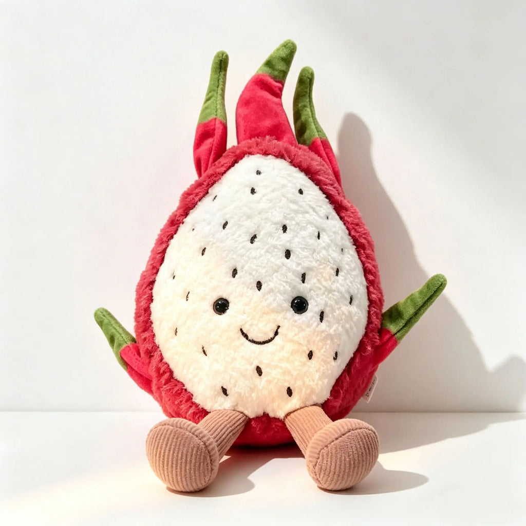 Fruit and vegetable pendant toys, soothing dolls, plush key chain pendants, finished products, ideas, package hanging dolls.