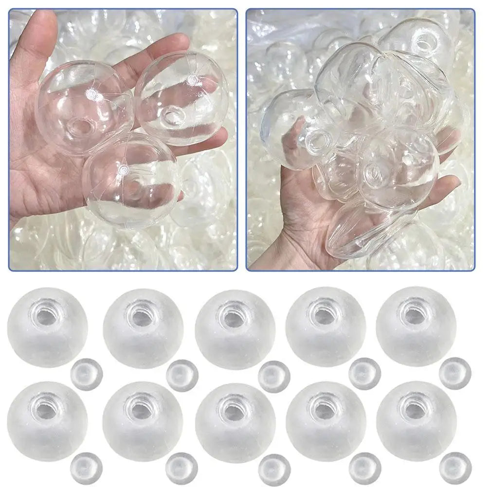 DIY Empty Ball Skin Handmade Ball DIY Handmade Decompression Slow Rebound Toy Stress Relieve Toy For Adult