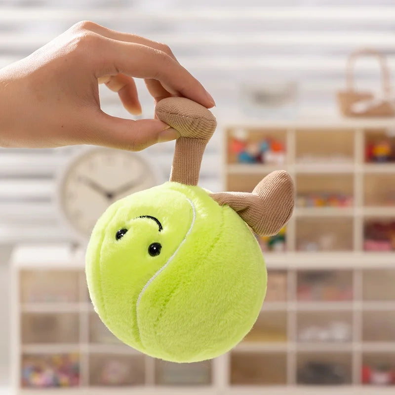 Adorable Basketball Football Tennis Baseball Billiards Plush Toys Soft Stuffed Balls Pillow Christmas Birthday Presents for Boys