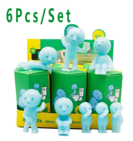 Surprise Gift Yoga Bedroom series multiple doll green noctilucent mysterious blind box action figures decoration model for toy