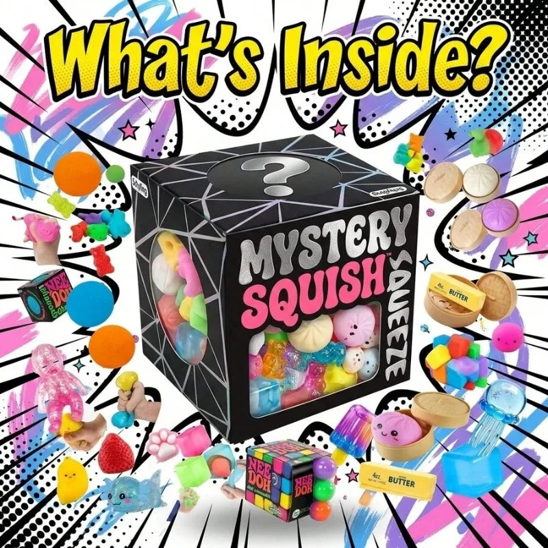 Mix Squishy Random Fun Blind Box Surprise Toys 1 Pcs Cute Fidget Toy Guaranteed Funny Stress Relief Squeeze
