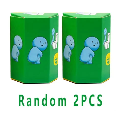 Surprise Gift Yoga Bedroom series multiple doll green noctilucent mysterious blind box action figures decoration model for toy