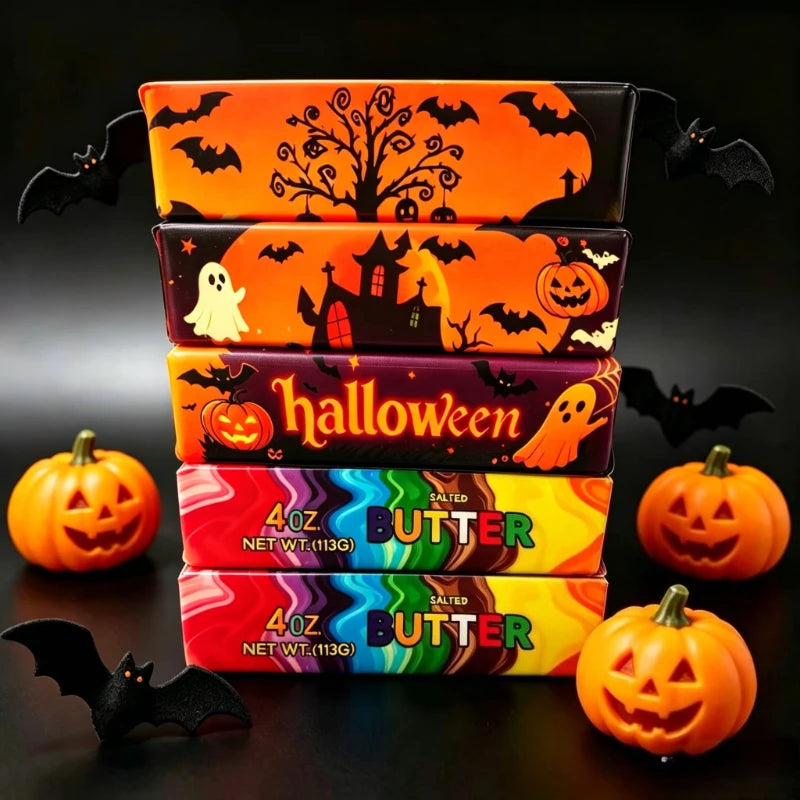 Halloween Special Edition Squishy Soap Anti-Stress Toy Simulated Butter Stress-Relieving Fidget Squishy Ball Relaxing Gift Party