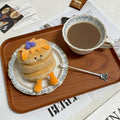 Cute Mini Breakfast Series Small Pendant Food Keychain Male and Female Couple Backpack Pendant Keychain Event Gift