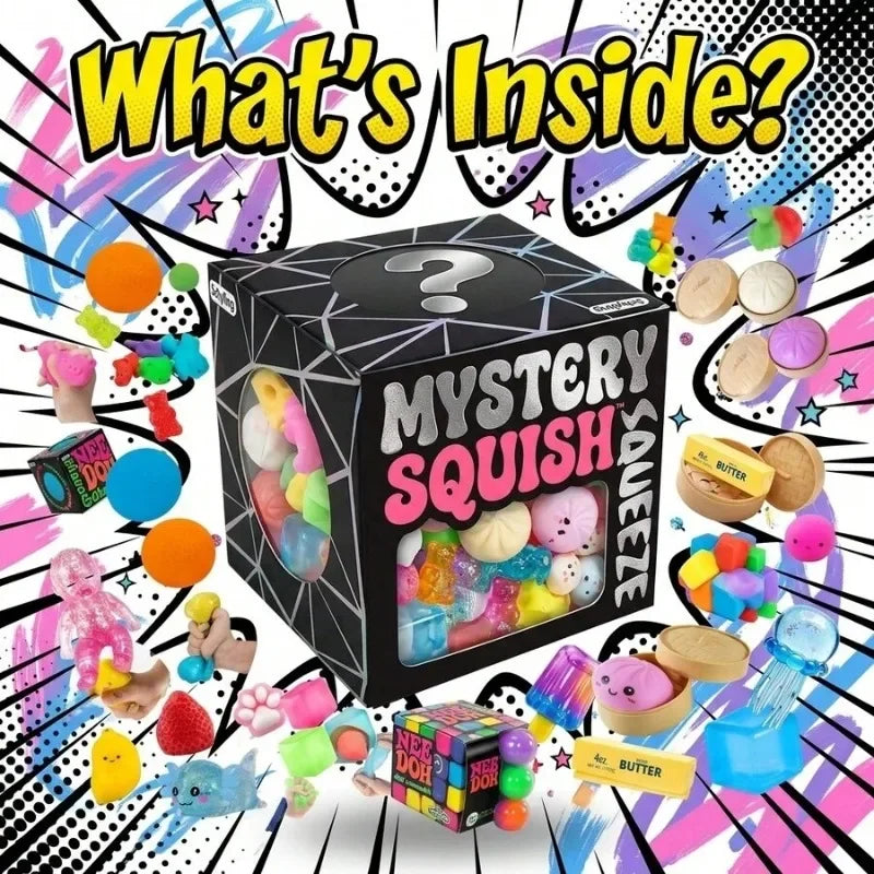 Mix Squishy Random Fun Blind Box Surprise Toys 1 Pcs Cute Fidget Toy Guaranteed Funny Stress Relief Squeeze
