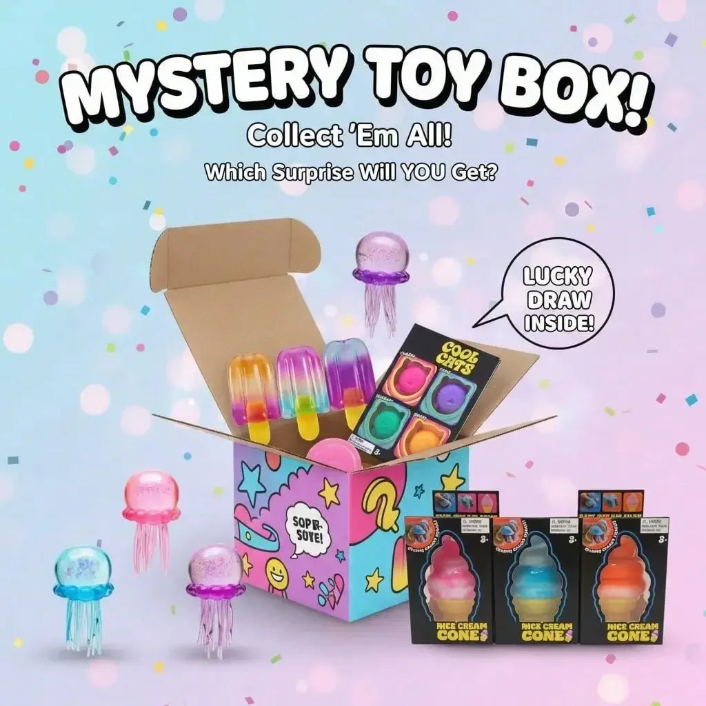 100+ Pieces Assorted Squishy Figures Blind Box Surprise Toy Slow Rising Soft Fidget Toys Featuring Moai Head Panda Rabbit Stress